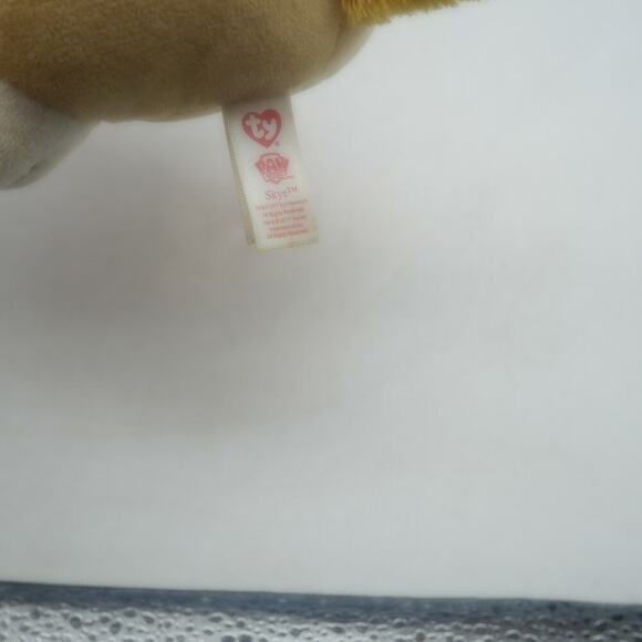 TY PAW PATROL Skye Pink Brown Dog Plush Stuffed Toy 9” Nick Jr Spin Master 2017 - Picture 8 of 8